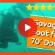 Salvaging Sunk Fishing Vessel 70 feet underwater (video)